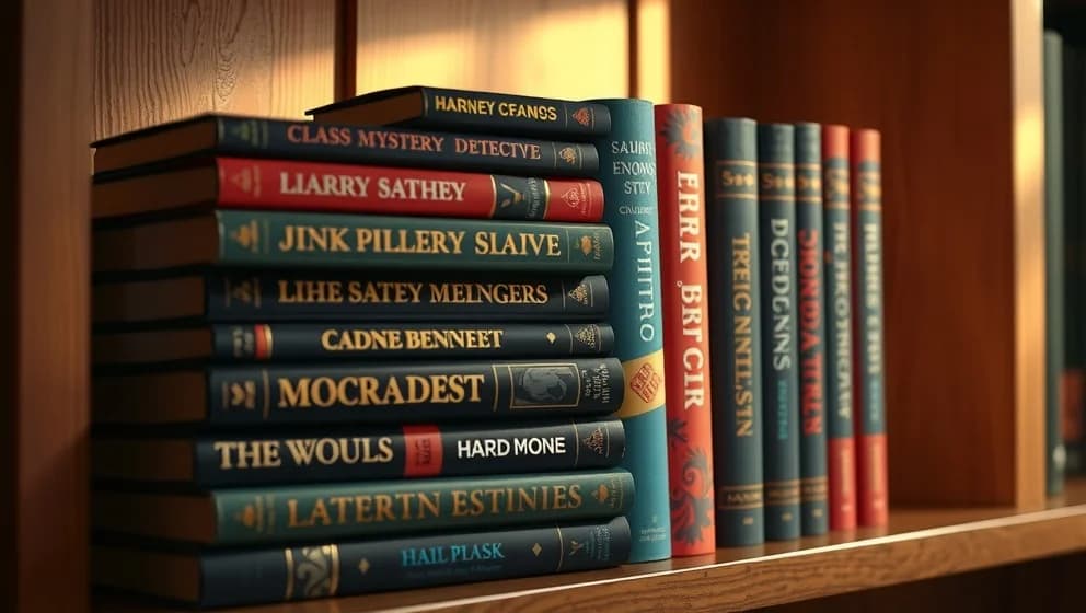 Agatha Christie böcker i ordning