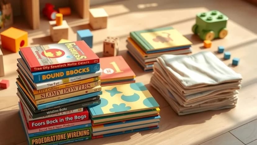 Barnböcker för små barn från 0 till 3 år