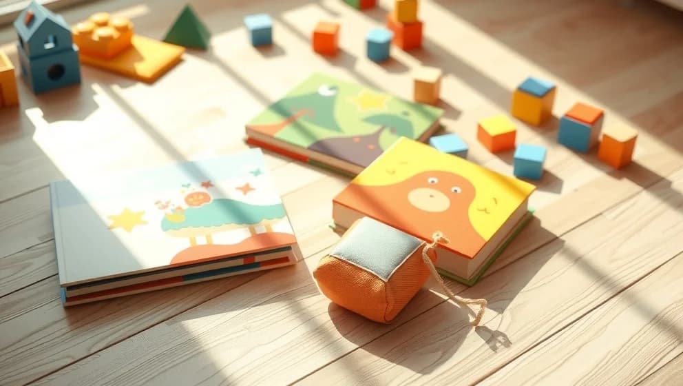 Pedagogiska barnböcker för små barn 0-3 år